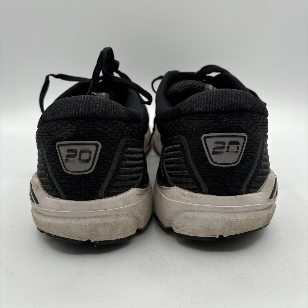 Brooks Beast 20 Black Gray Running Shoes Men's US Size 12 Wide 2E 1103272E051 - Picture 5 of 15